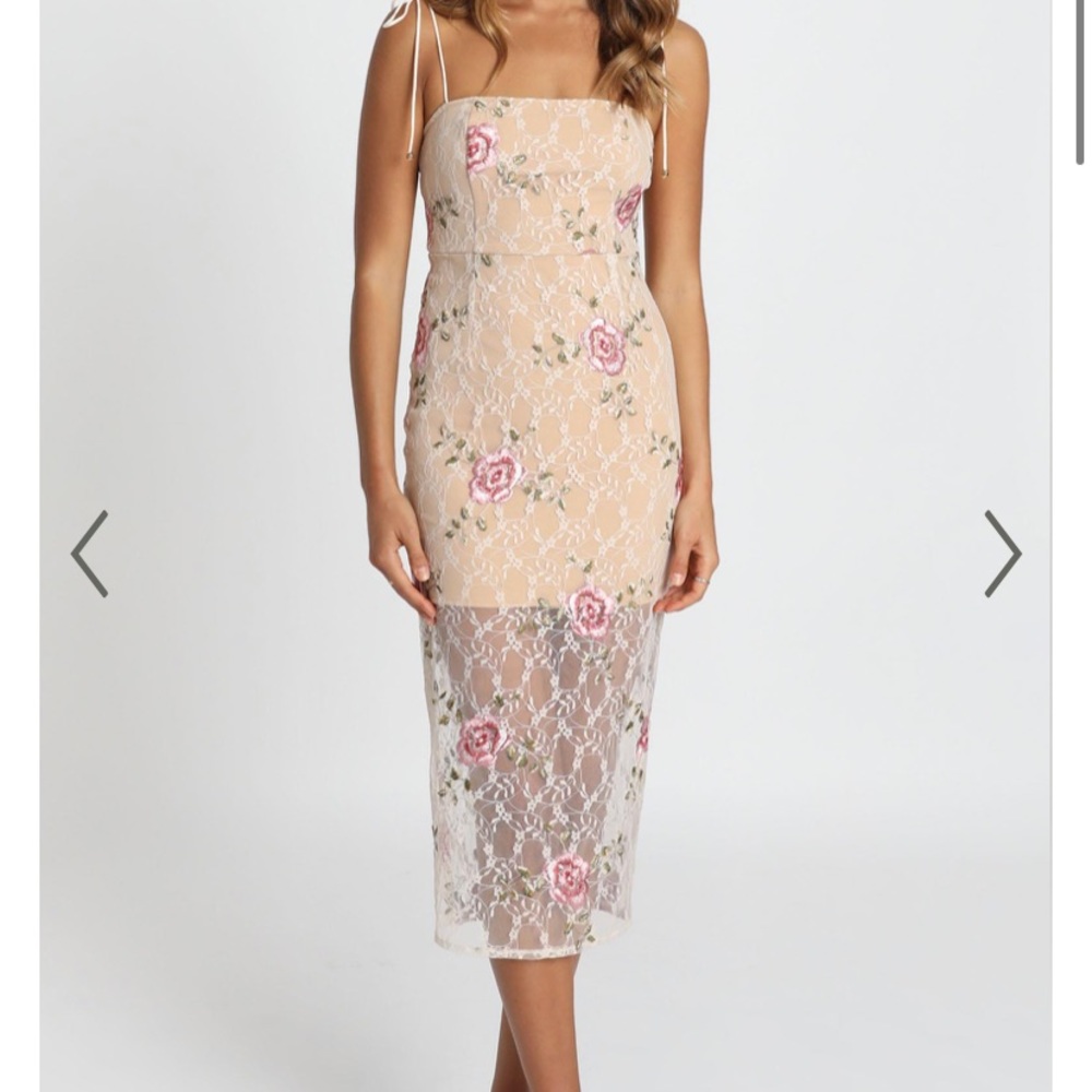 Showpo lace cocktail dress